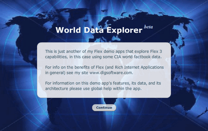 Flex data explorer